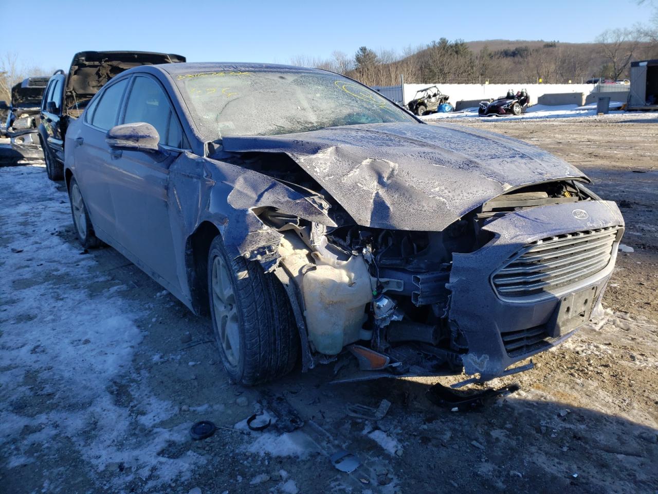 FORD FUSION SE 2015 with VIN 1FA6P0H75F5119686 - Photo from auction