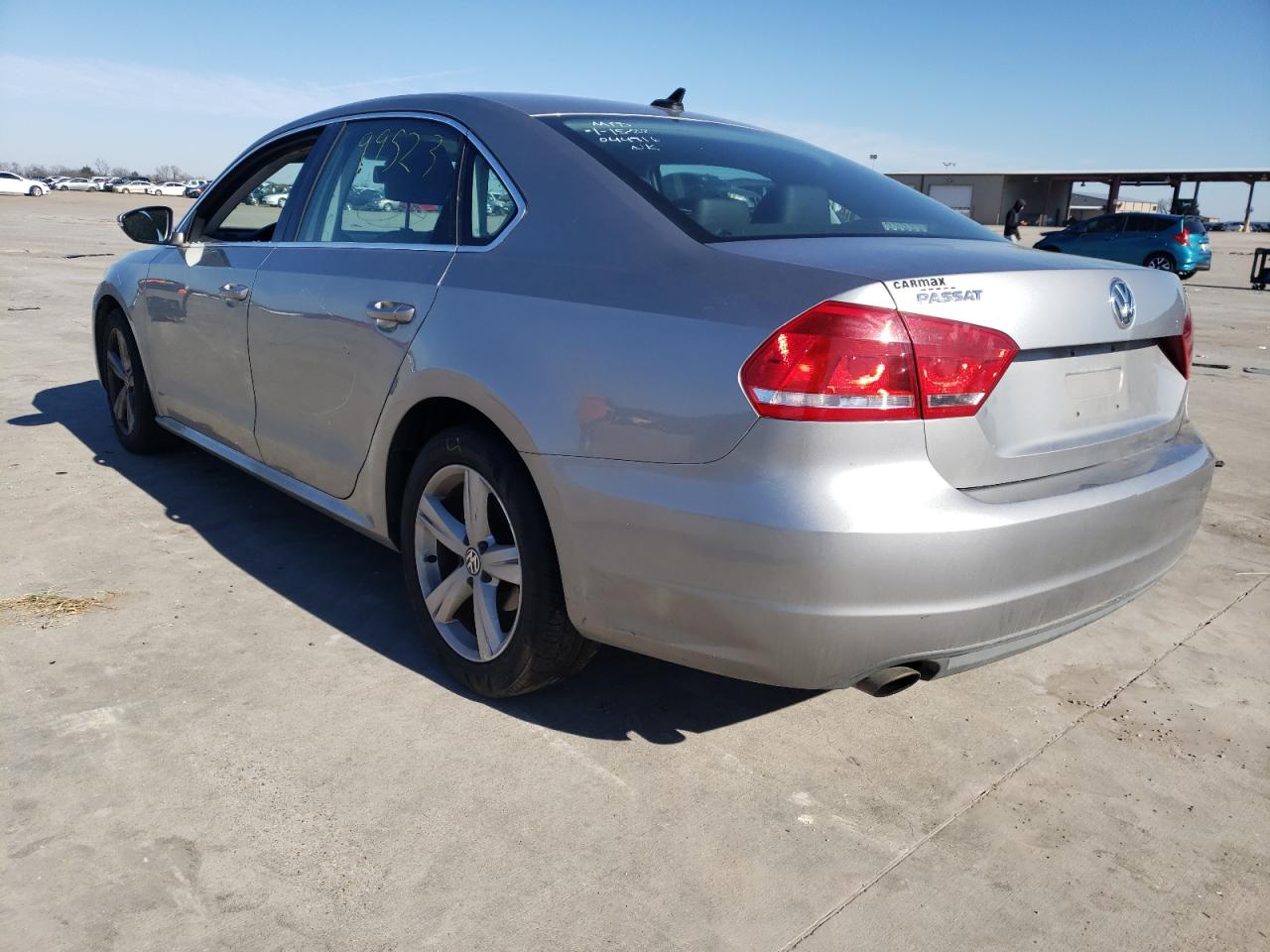 Photo 3 from auction – 2012 VOLKSWAGEN PASSAT SE with VIN 1VWBP7A38CC044916
