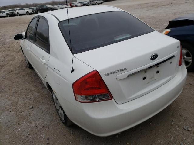 Photo 3 from auction – 2008 KIA SPECTRA EX with VIN KNAFE121785507660