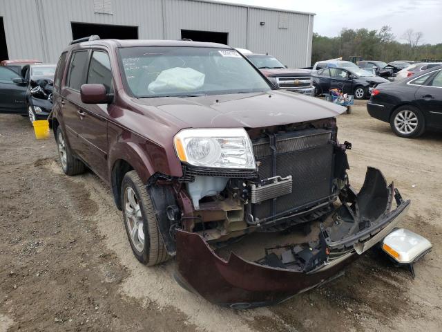 HONDA PILOT EXL 2015 with VIN 5FNYF4H58FB073071 - Photo from auction
