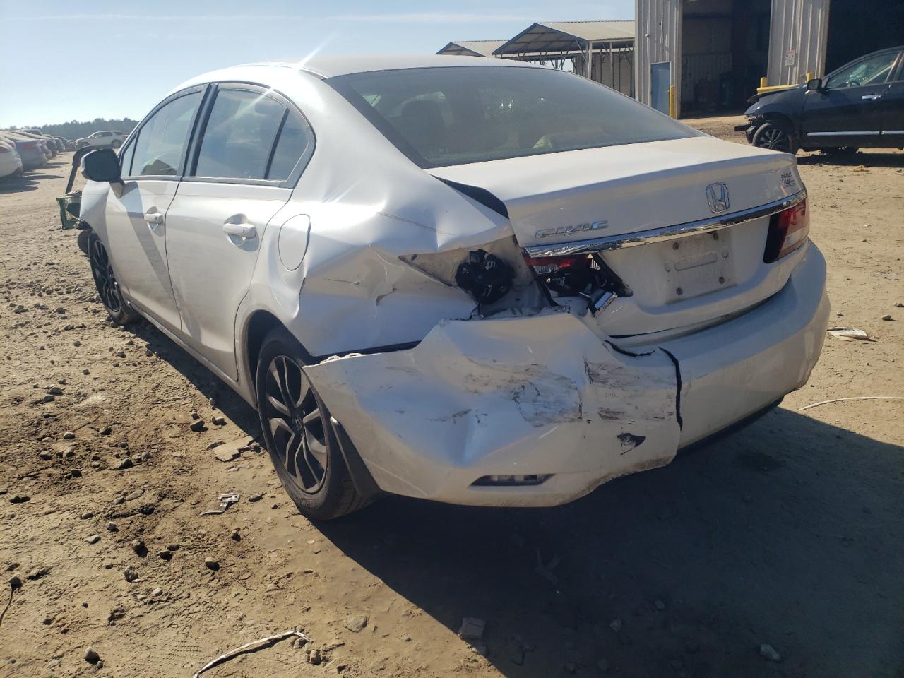 Photo 3 from auction – 2013 HONDA CIVIC EXL with VIN 19XFB2F95DE035247