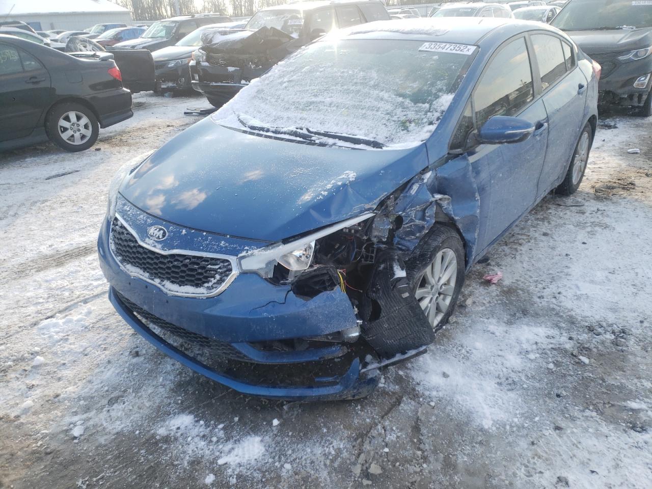 Photo 2 from auction – 2014 KIA FORTE LX with VIN KNAFX4A67E5176177