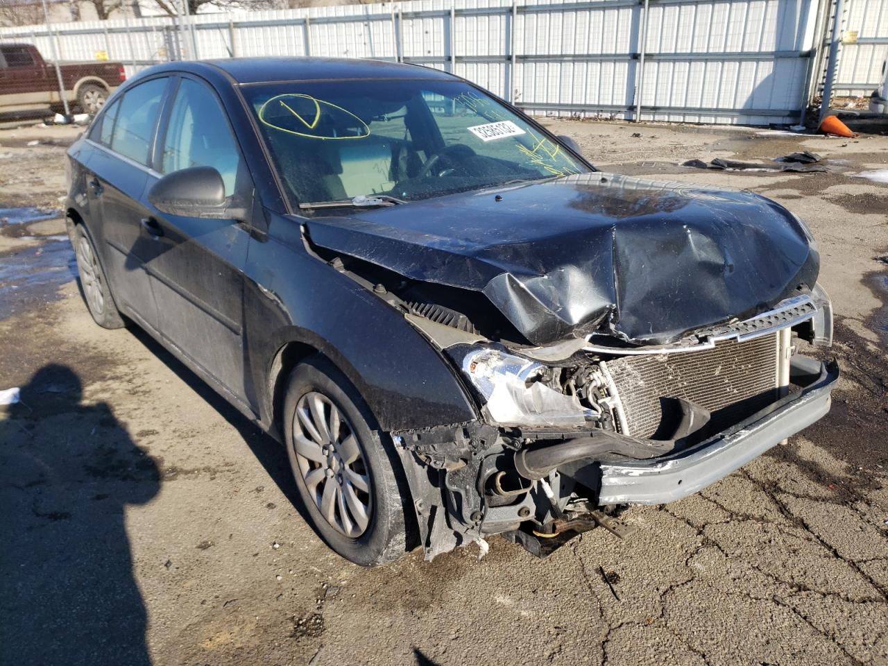 CHEVROLET CRUZE LS 2011 with VIN 1G1PC5SHXB7167684 - Photo from auction