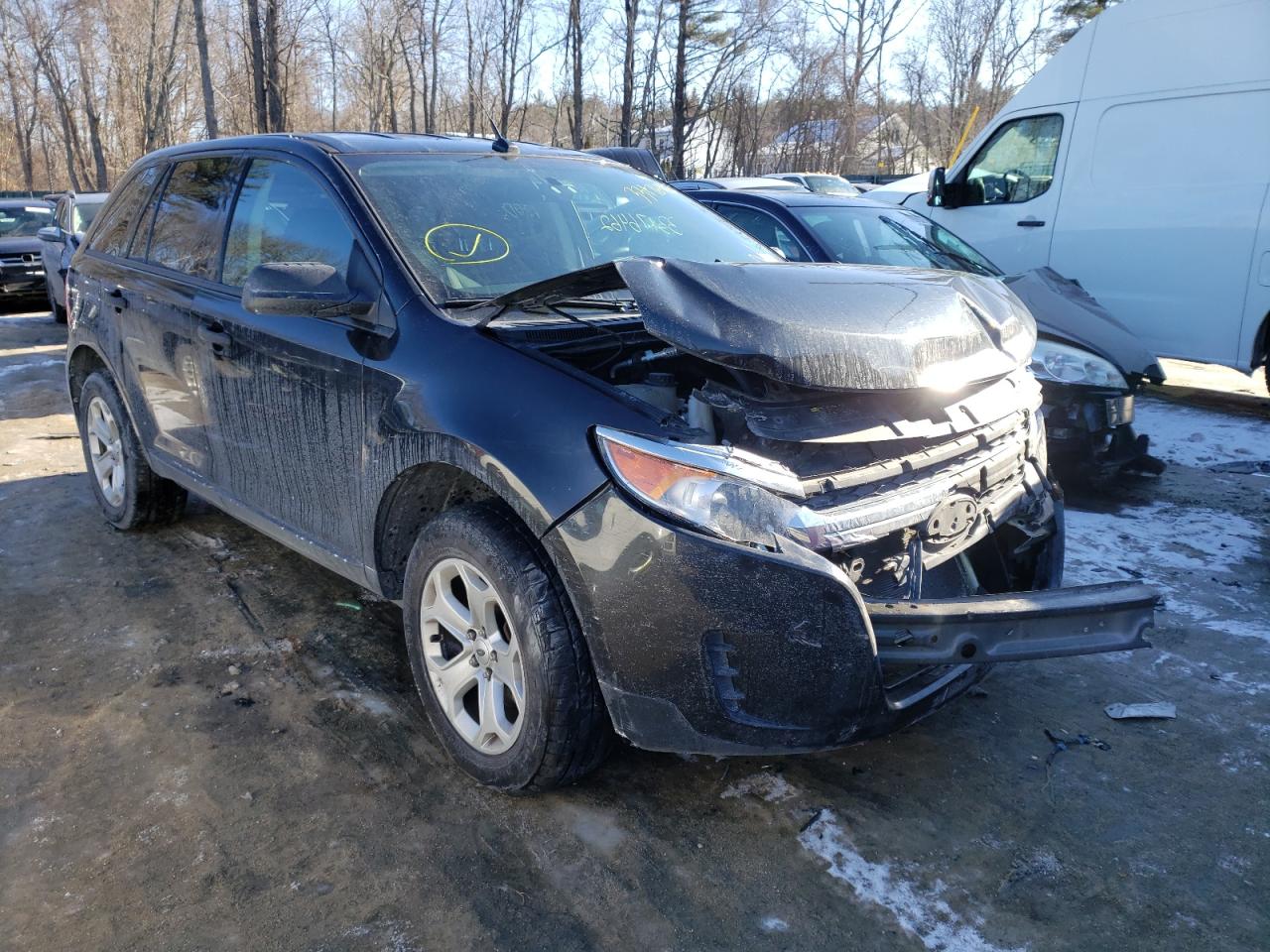 FORD EDGE SE 2013 with VIN 2FMDK4GC3DBC87028 - Photo from auction