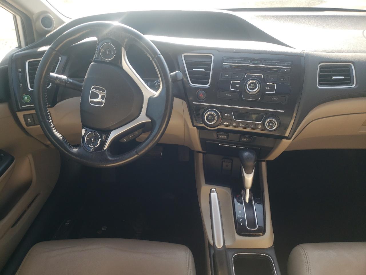 Photo 9 from auction – 2013 HONDA CIVIC EXL with VIN 19XFB2F95DE035247