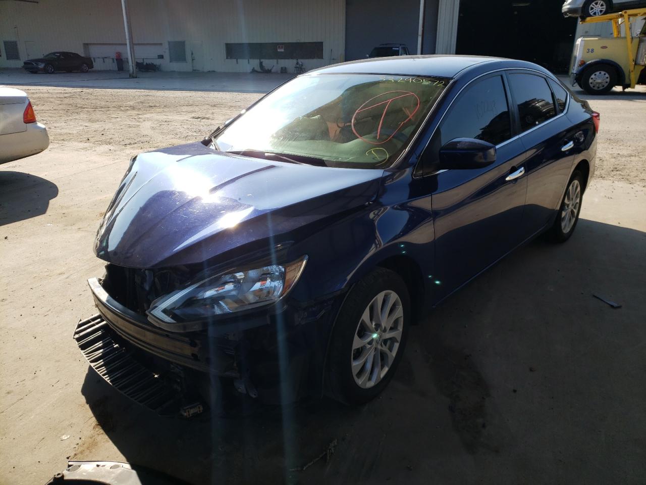Photo 2 from auction – 2018 NISSAN SENTRA S with VIN 3N1AB7AP4JL656602