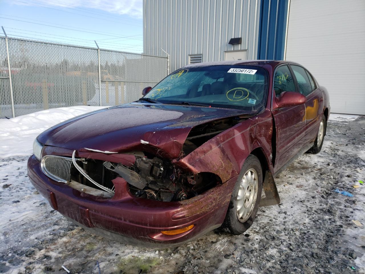 Photo 2 from auction – 2002 BUICK LESABRE LI with VIN 1G4HR54K62U262730