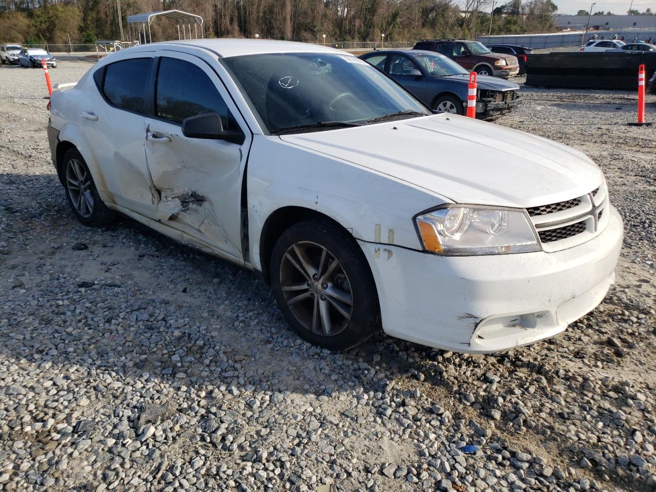 DODGE AVENGER SE 2014 with VIN 1C3CDZAB7EN229120 - Photo from auction