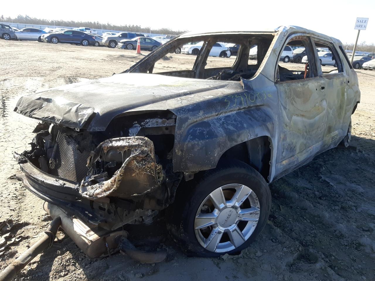 Photo 2 from auction – 2013 GMC TERRAIN SL with VIN 2GKALSEK1D6357240