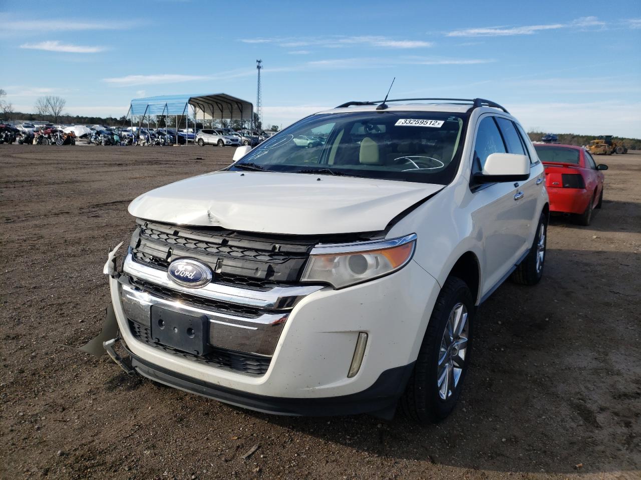 Photo 2 from auction – 2011 FORD EDGE SEL with VIN 2FMDK3JC6BBA44443
