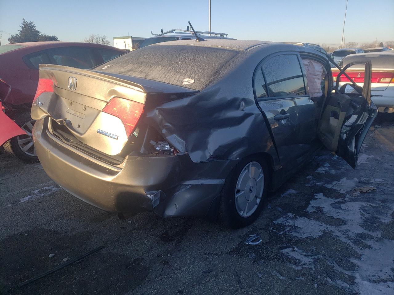 Photo 4 from auction – 2008 HONDA CIVIC HYBR with VIN JHMFA36268S026781