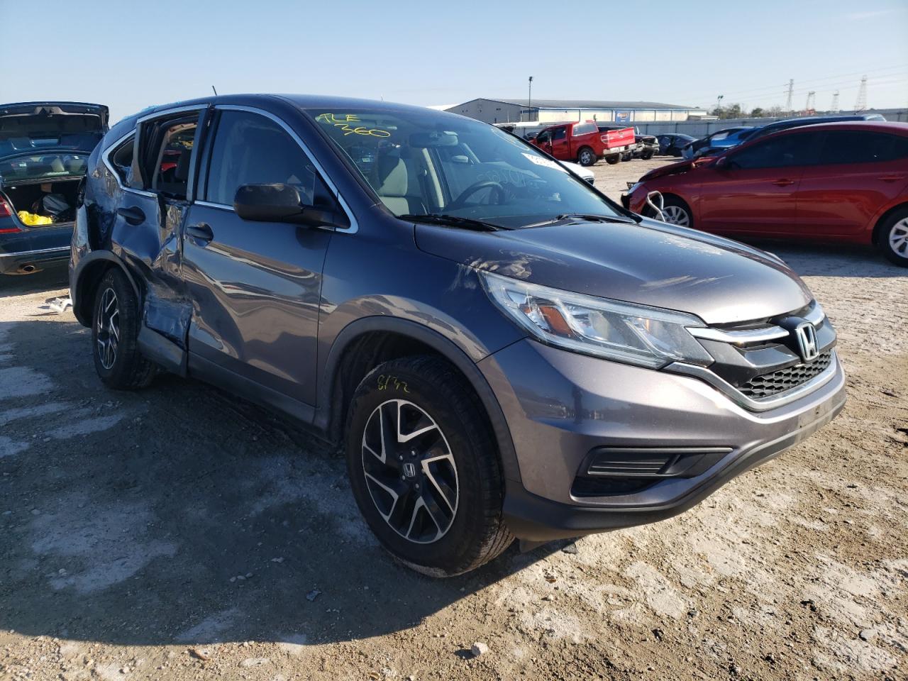 HONDA CR-V SE 2016 with VIN 2HKRM3H4XGH521387 - Photo from auction