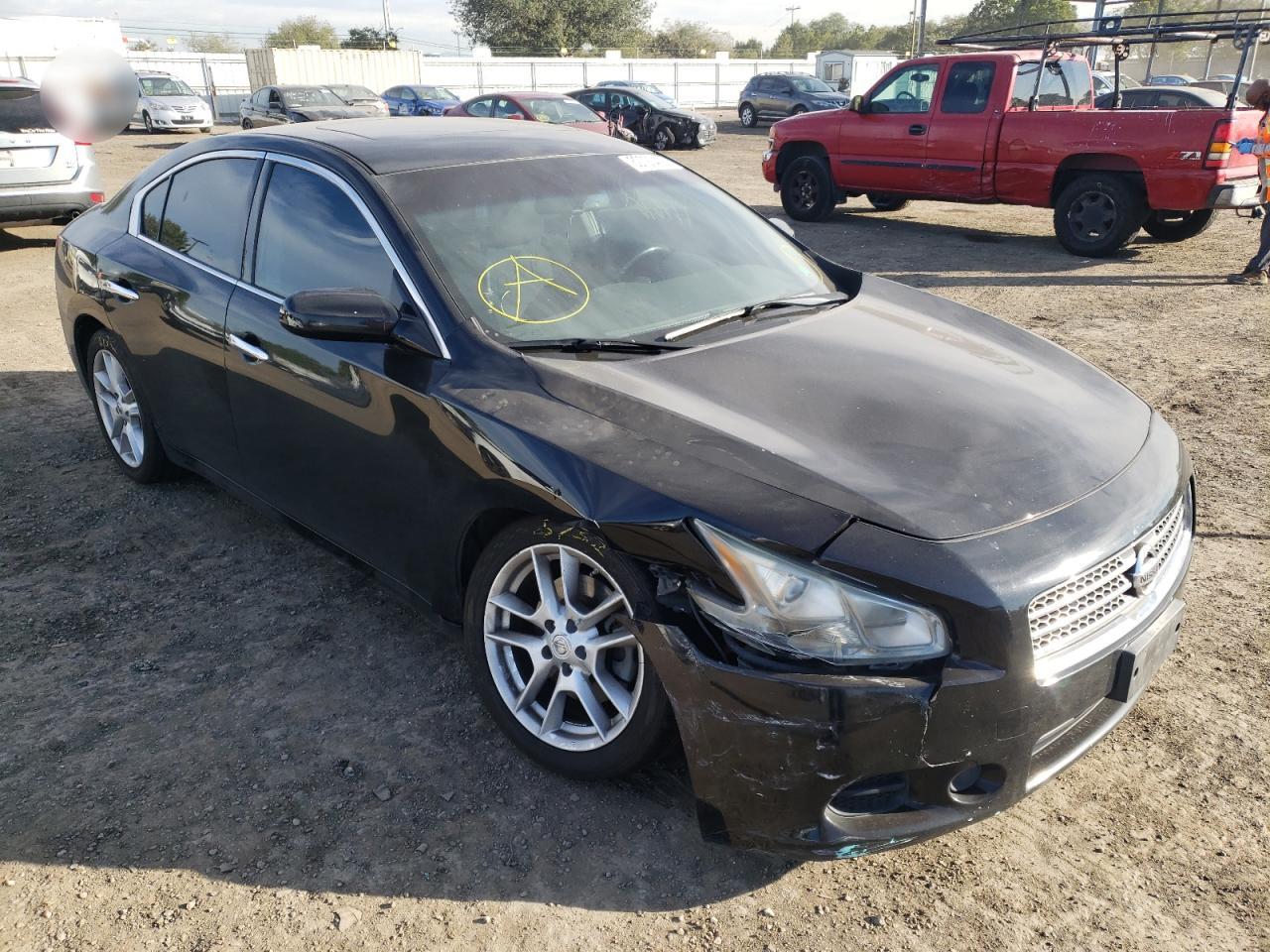 NISSAN MAXIMA S 2009 with VIN 1N4AA51E29C833986 - Photo from auction