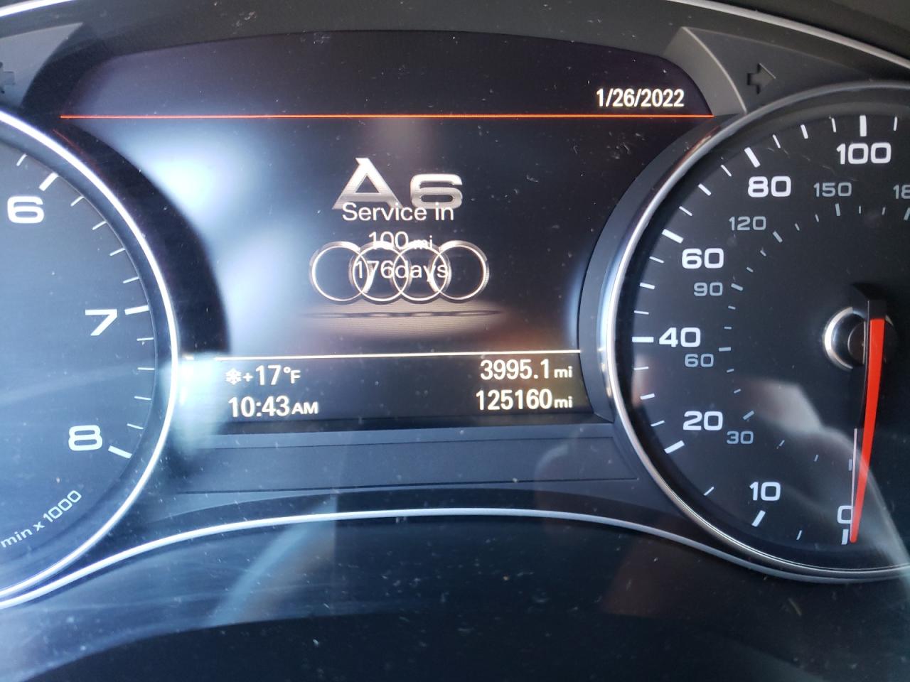 Photo 8 from auction – 2015 AUDI A6 PREMIUM with VIN WAUGFAFC7FN041965