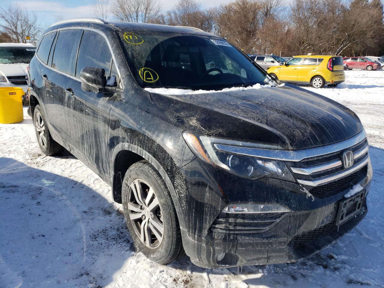 HONDA PILOT EXLN 2018 مع رقم تعريف المركبة 5FNYF6H76JB500771 - صورة من المزاد