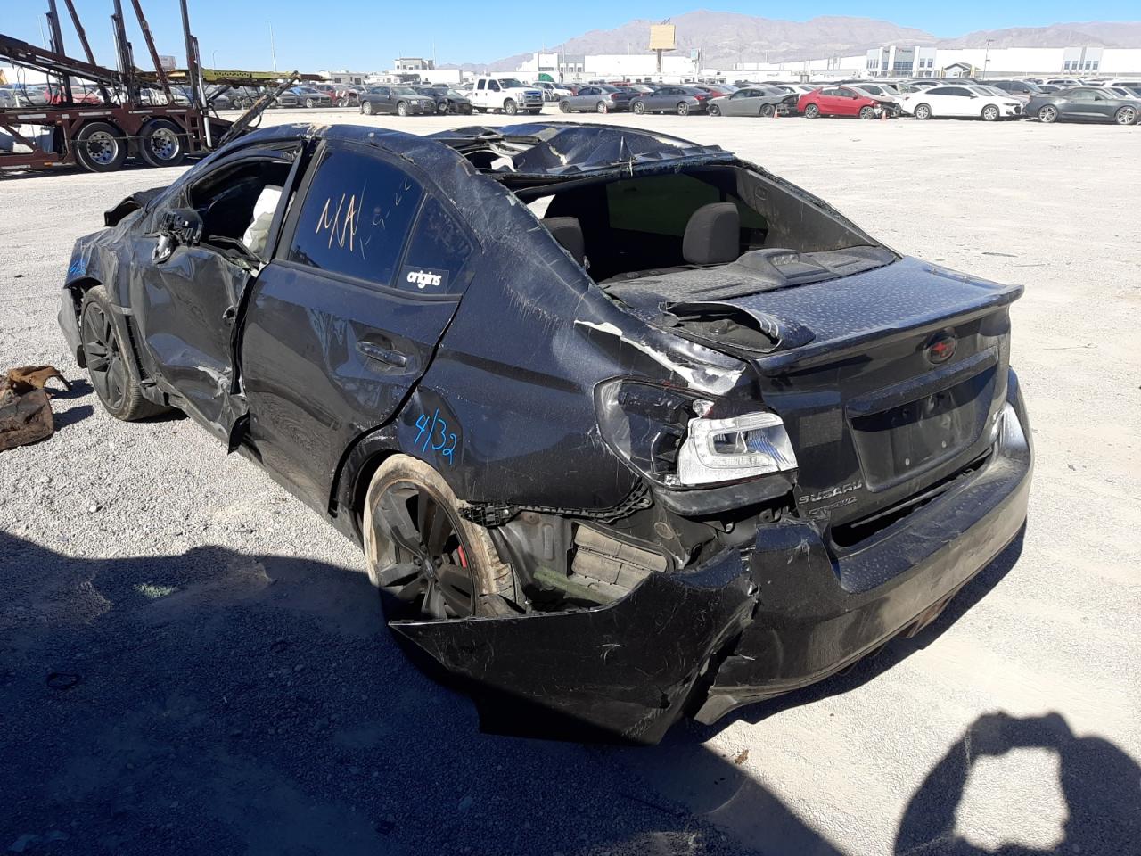 Photo 3 from auction – 2016 SUBARU WRX PREMIU with VIN JF1VA1E69G8829799