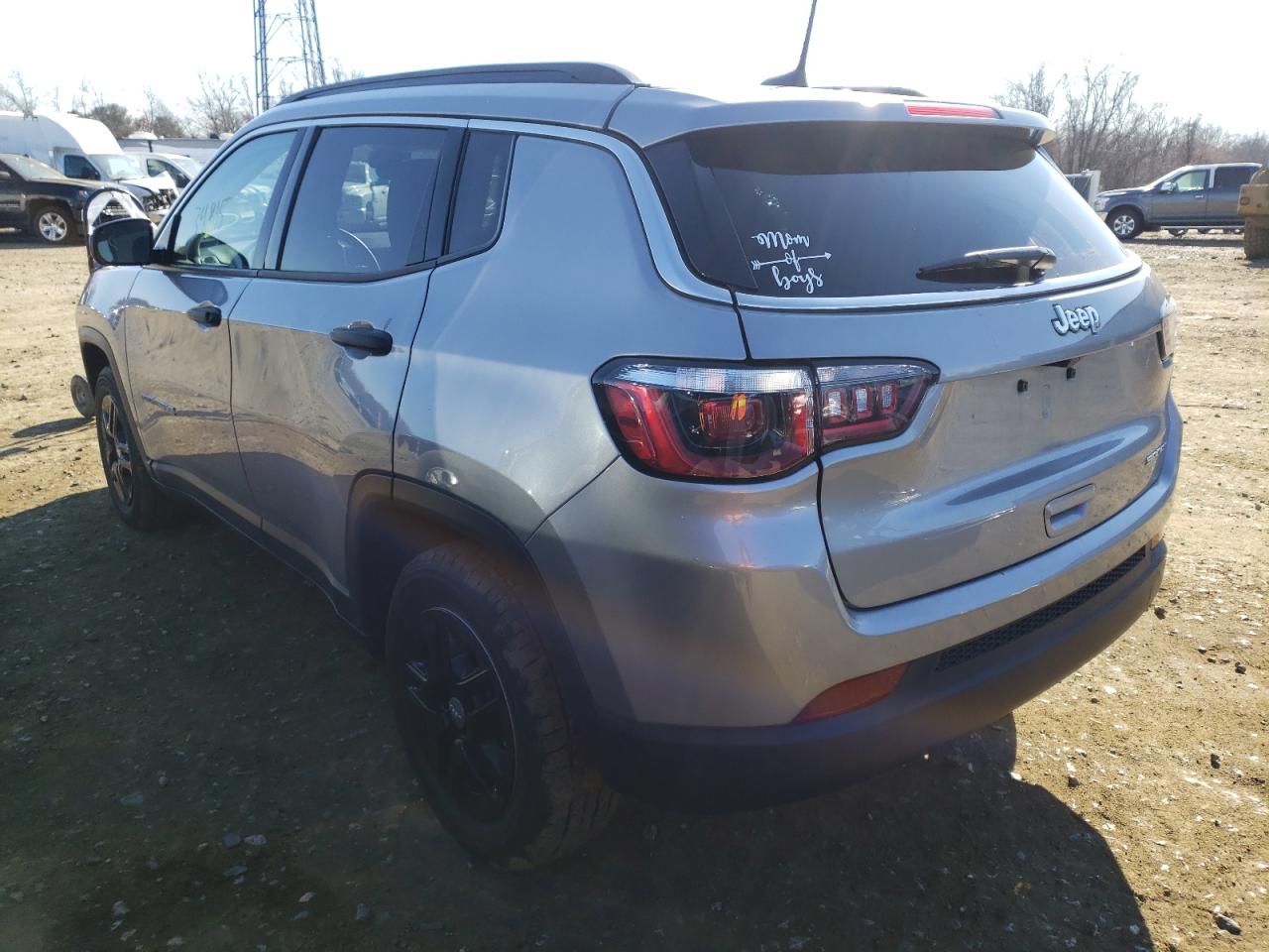 Photo 3 from auction – 2019 JEEP COMPASS SP with VIN 3C4NJCAB2KT614039
