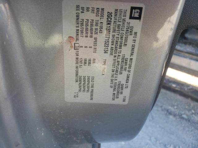 Foto 10 de la subasta – 2007 CHEVROLET SILVERADO con VIN 2GCEK13M071523134
