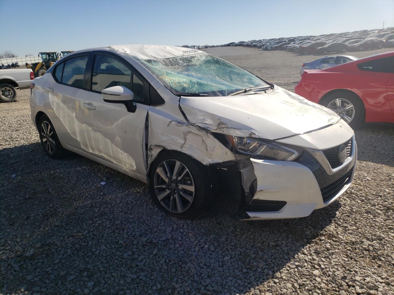 NISSAN VERSA SV 2020 with VIN 3N1CN8EV2LL804201 - Photo from auction