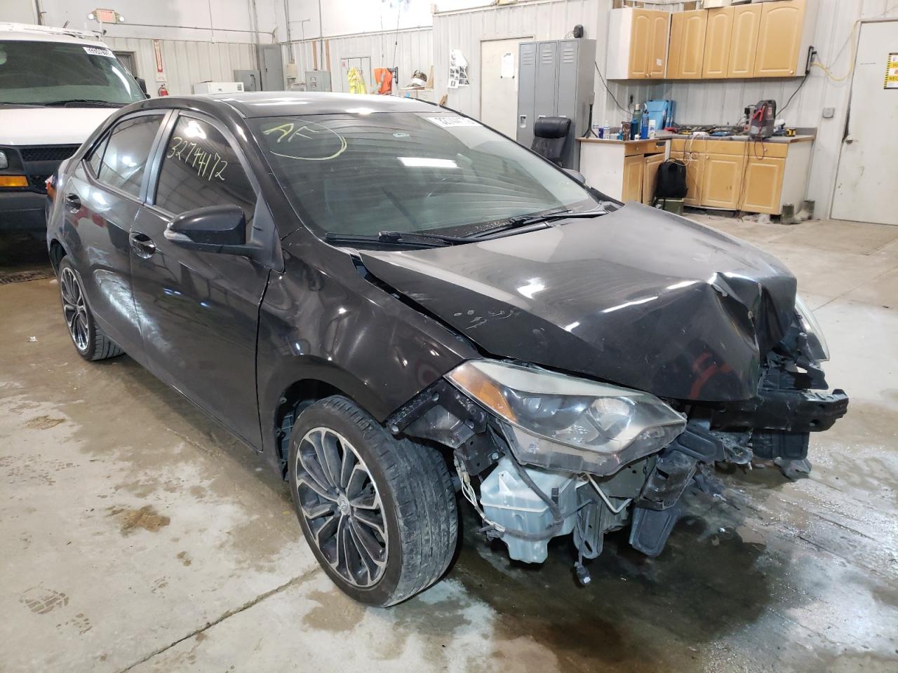 TOYOTA COROLLA L 2015 with VIN 5YFBURHE1FP196868 - Photo from auction