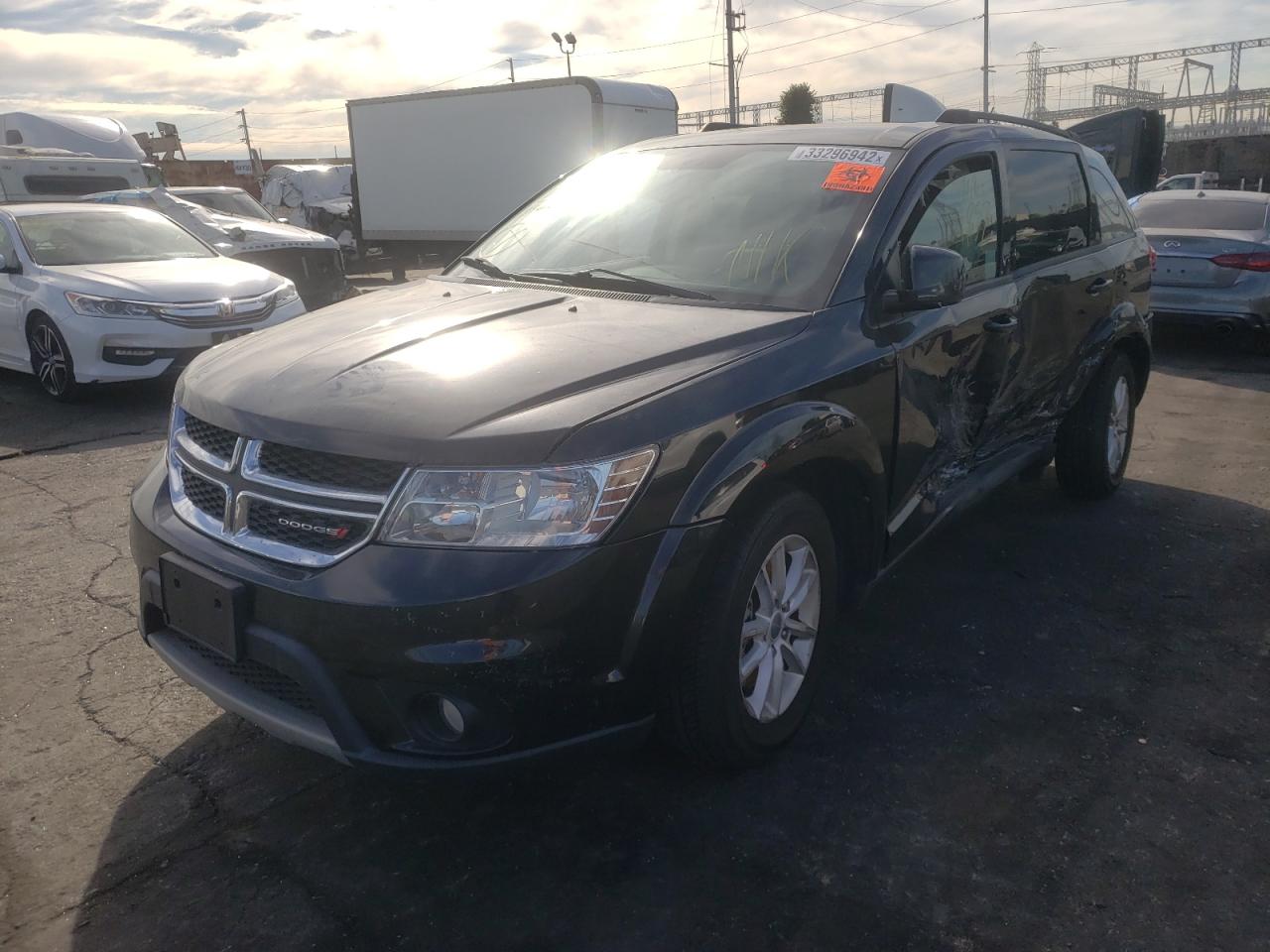 Photo 2 from auction – 2013 DODGE JOURNEY SX with VIN 3C4PDCBG3DT728726