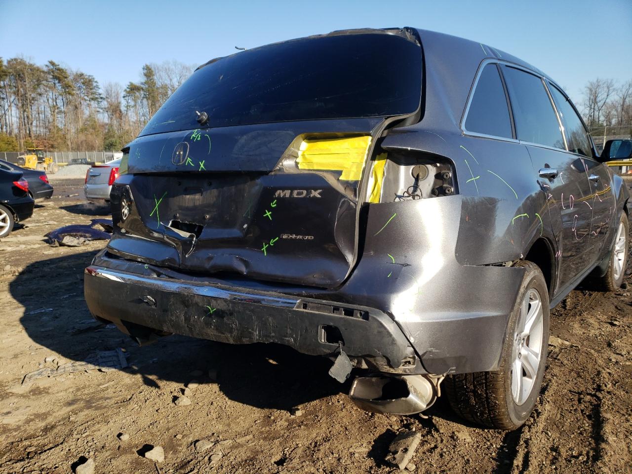 Photo 9 from auction – 2011 ACURA MDX TECHNO with VIN 2HNYD2H6XBH543957