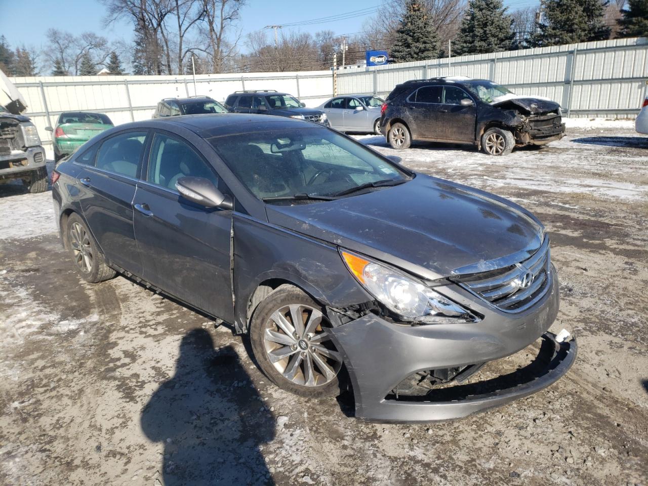 Photo 1 from auction – 2014 HYUNDAI SONATA SE with VIN 5NPEC4AC4EH815731