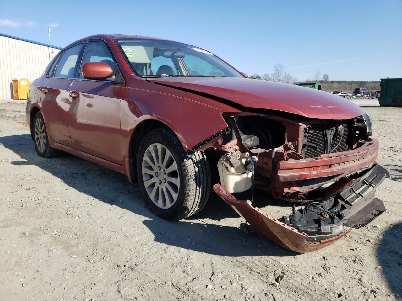 SUBARU IMPREZA 2. 2009 with VIN JF1GE60629H513679 - Photo from auction