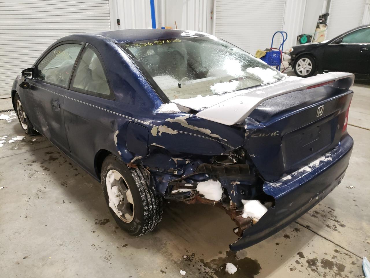 Photo 3 from auction – 2001 HONDA CIVIC SI with VIN 1HGEM21931L123120