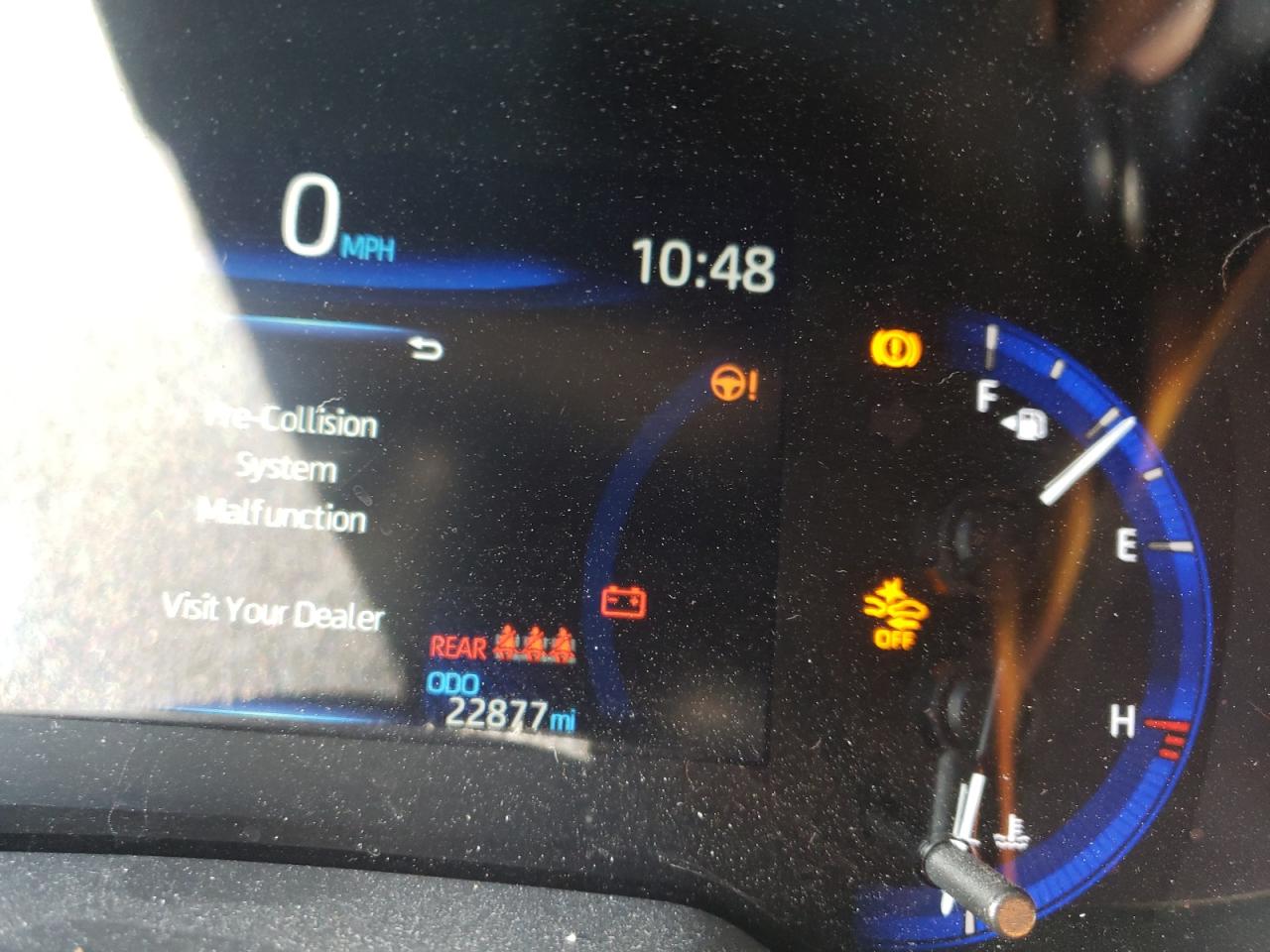 Photo 8 from auction – 2021 TOYOTA COROLLA LE with VIN JTDEAMDE2MJ027779