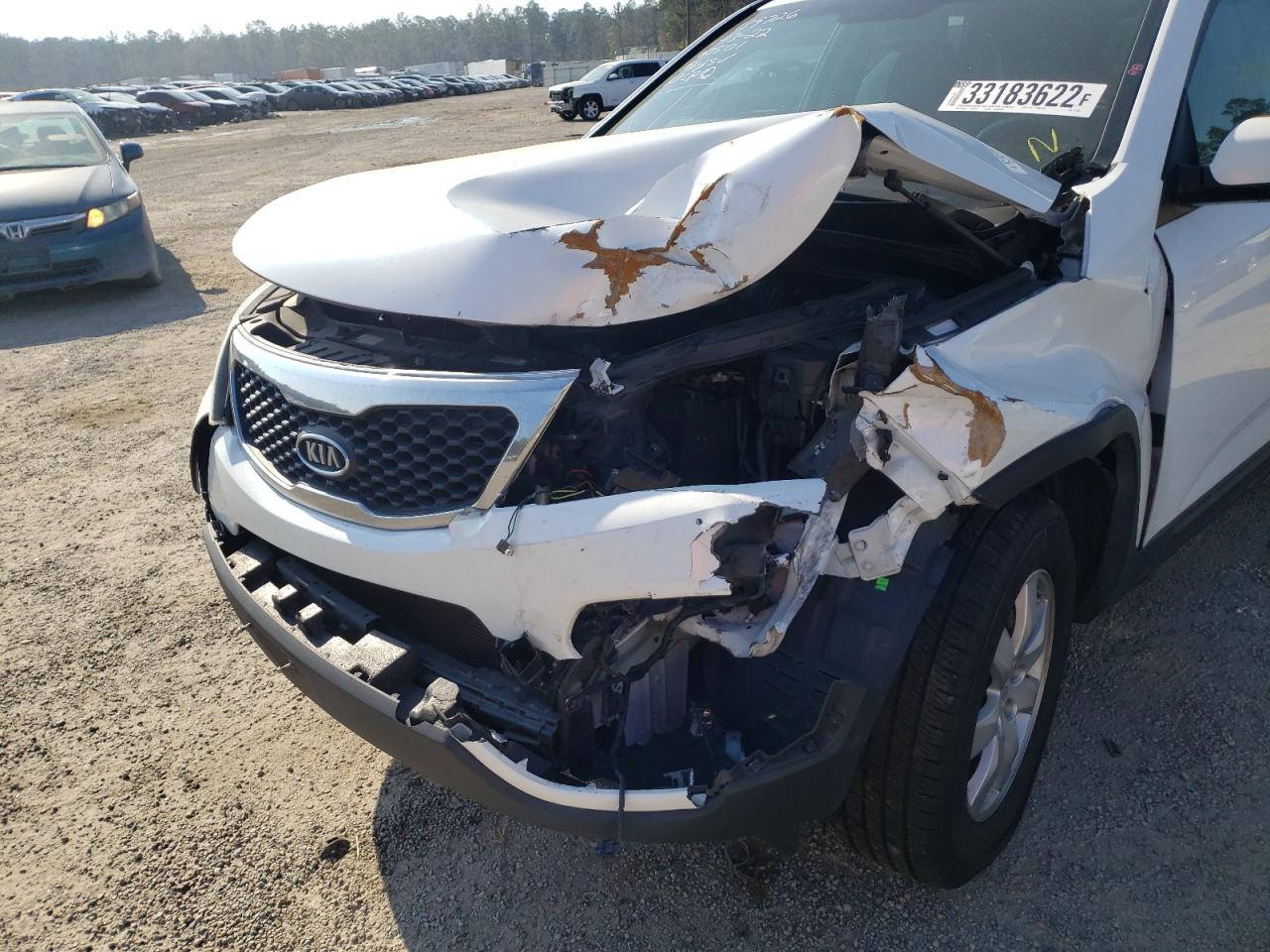 Photo 9 from auction – 2011 KIA SORENTO BA with VIN 5XYKT3A10BG160501