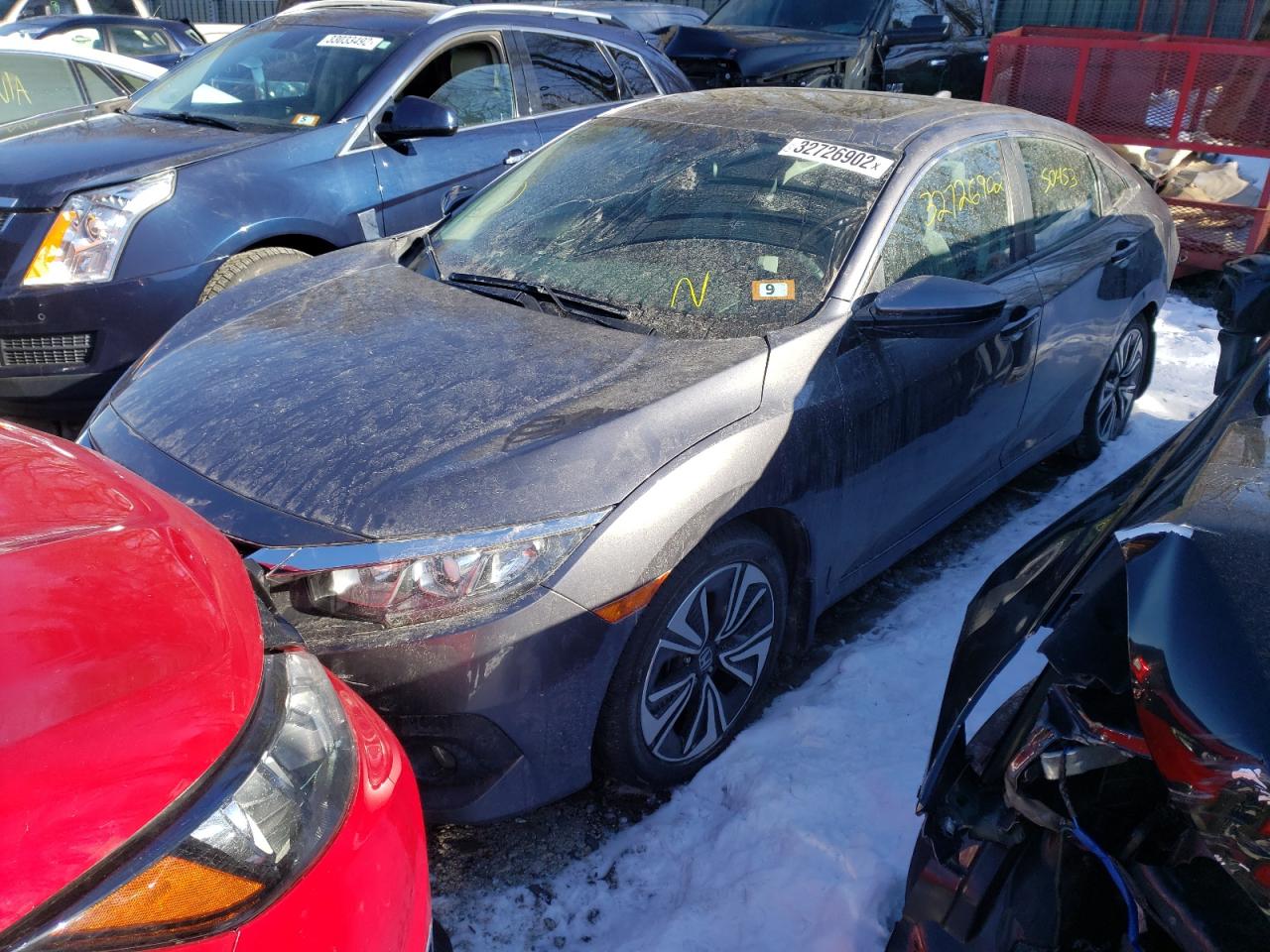 Photo 2 from auction – 2016 HONDA CIVIC EX with VIN 19XFC1F34GE214046