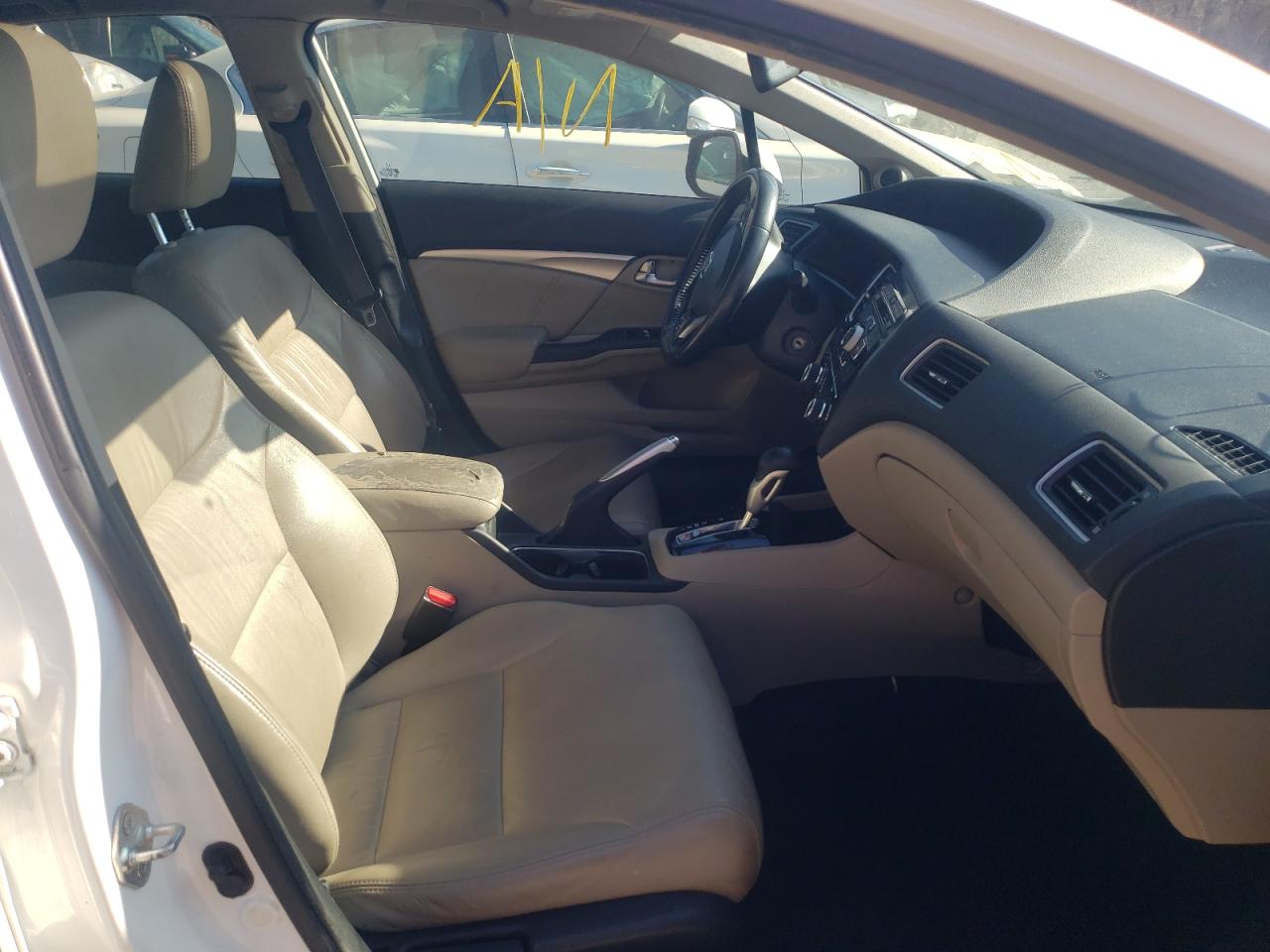 Photo 5 from auction – 2013 HONDA CIVIC EXL with VIN 19XFB2F95DE035247