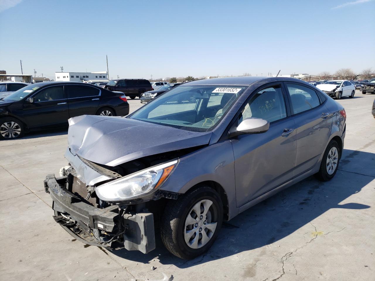 Photo 2 from auction – 2016 HYUNDAI ACCENT SE with VIN KMHCT4AE2GU011022
