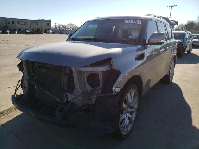 Photo 2 from auction – 2014 INFINITI QX80 with VIN JN8AZ2NE0E9062807