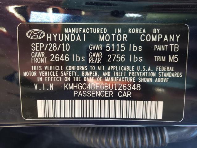 Photo 10 from auction – 2011 HYUNDAI GENESIS 4. with VIN KMHGC4DF6BU126348