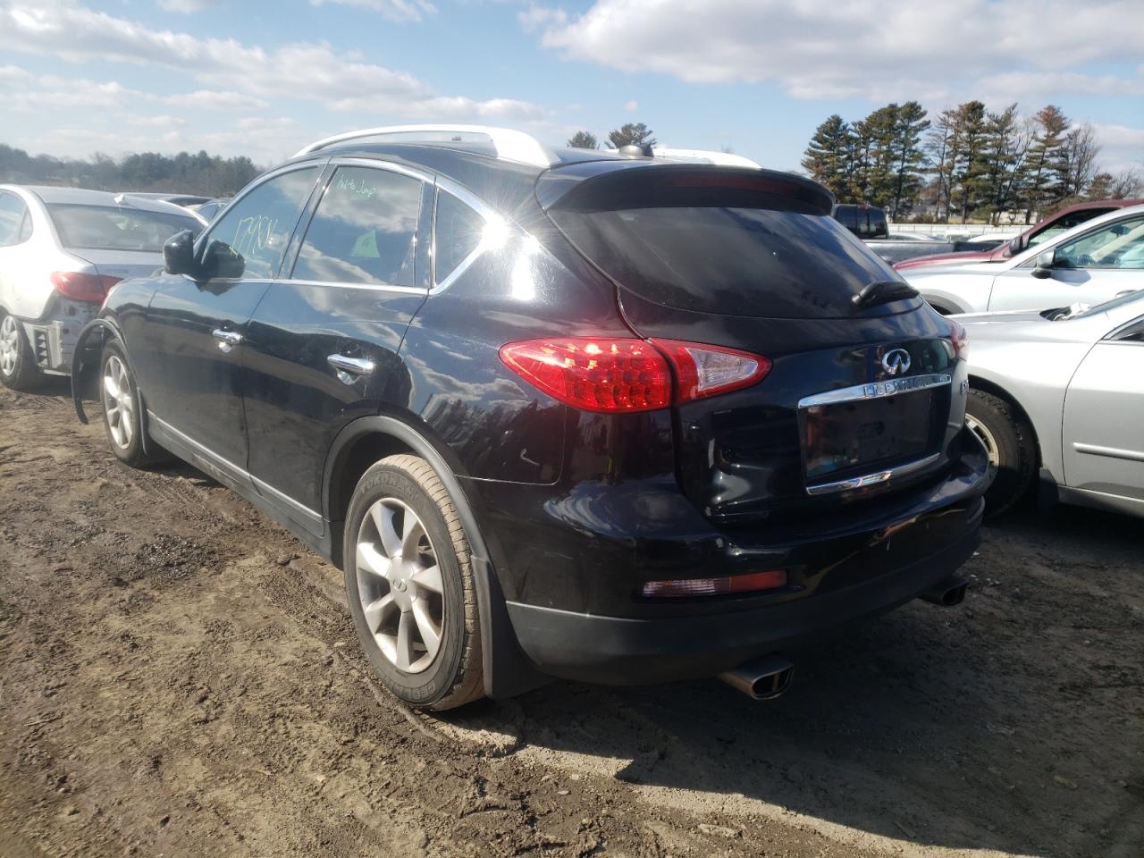 Photo 3 from auction – 2009 INFINITI EX35 BASE with VIN JNKAJ09F69M951428