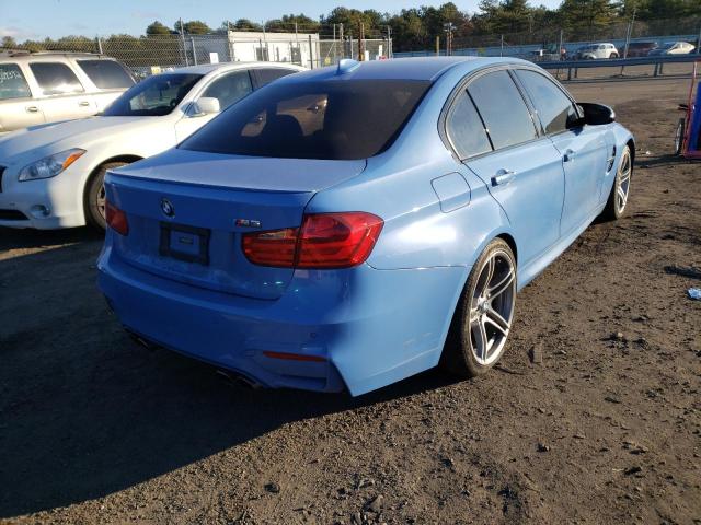 Photo 4 from auction – 2015 BMW M3 with VIN WBS3C9C57FP803185
