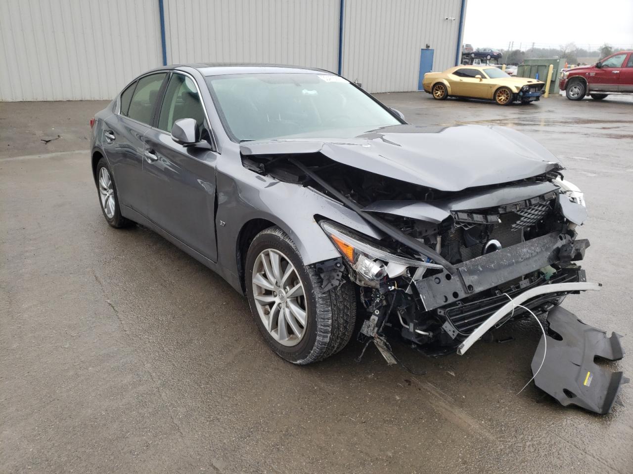INFINITI Q50 BASE 2015 with VIN JN1BV7AP6FM334374 - Photo from auction