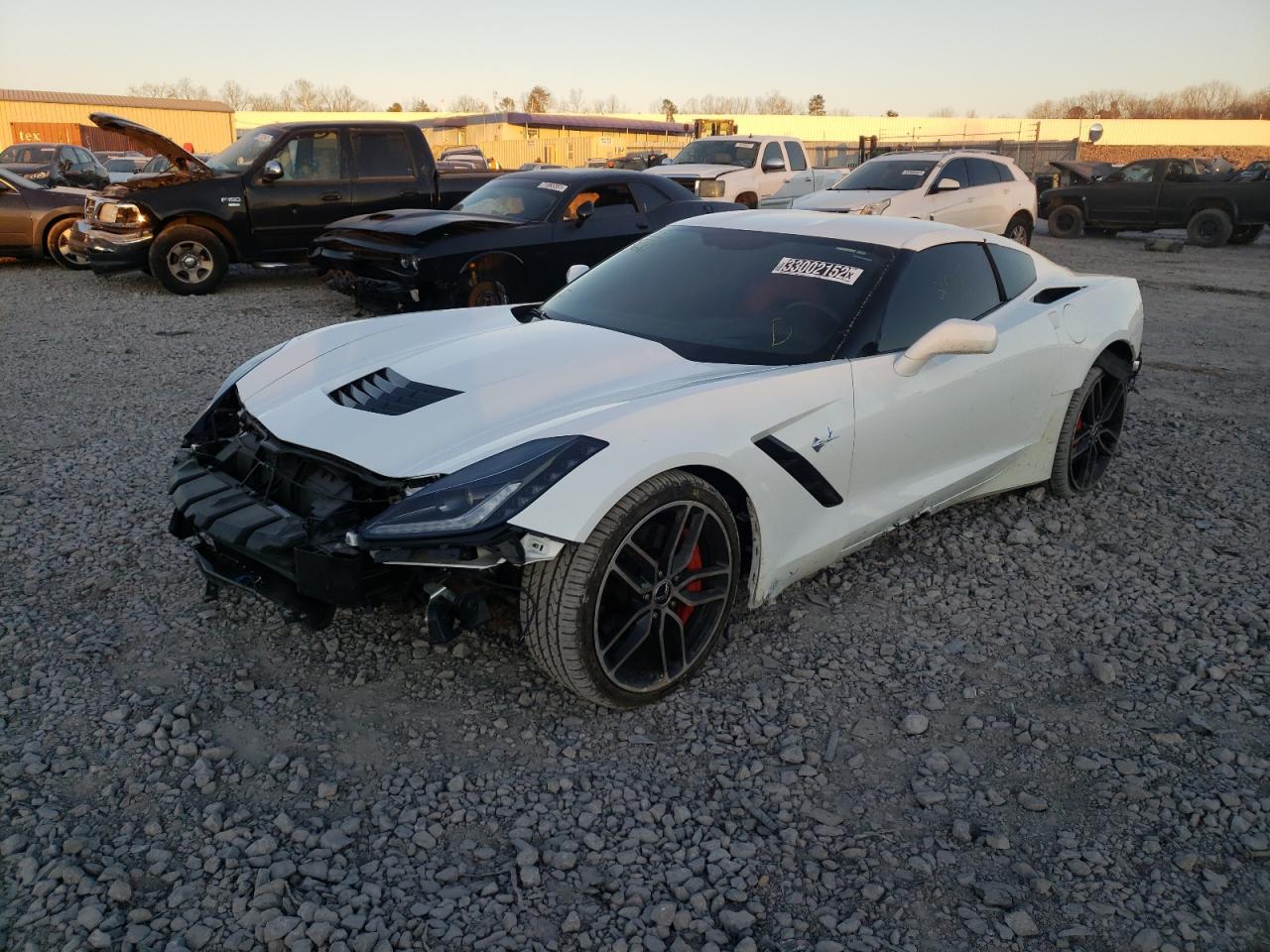 Photo 2 from auction – 2015 CHEVROLET CORVETTE S with VIN 1G1YK2D72F5110200