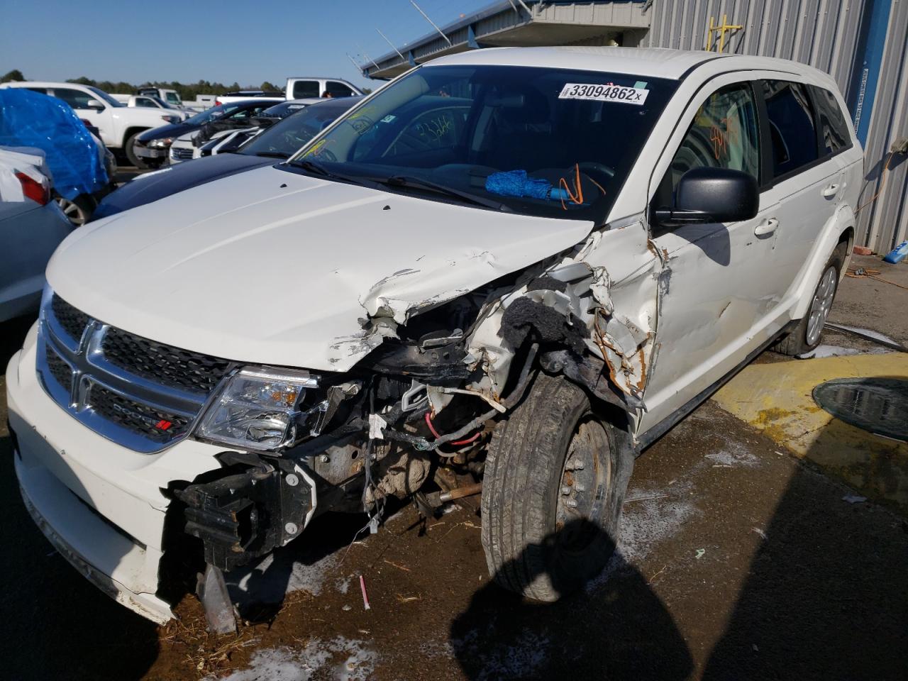 Photo 2 from auction – 2015 DODGE JOURNEY SE with VIN 3C4PDCAB5FT540265