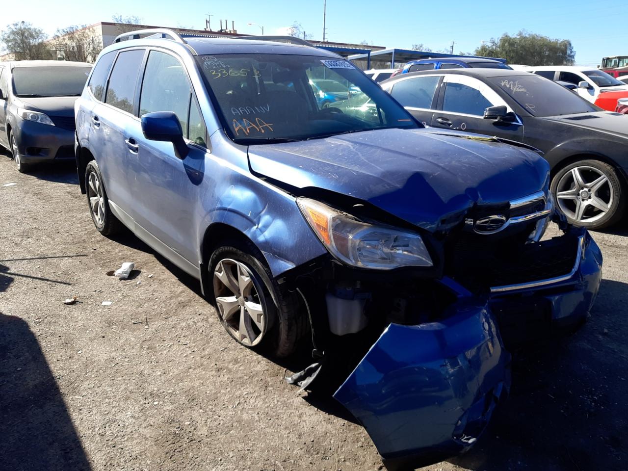 SUBARU FORESTER 2 2016 with VIN JF2SJARC3GH465149 - Photo from auction