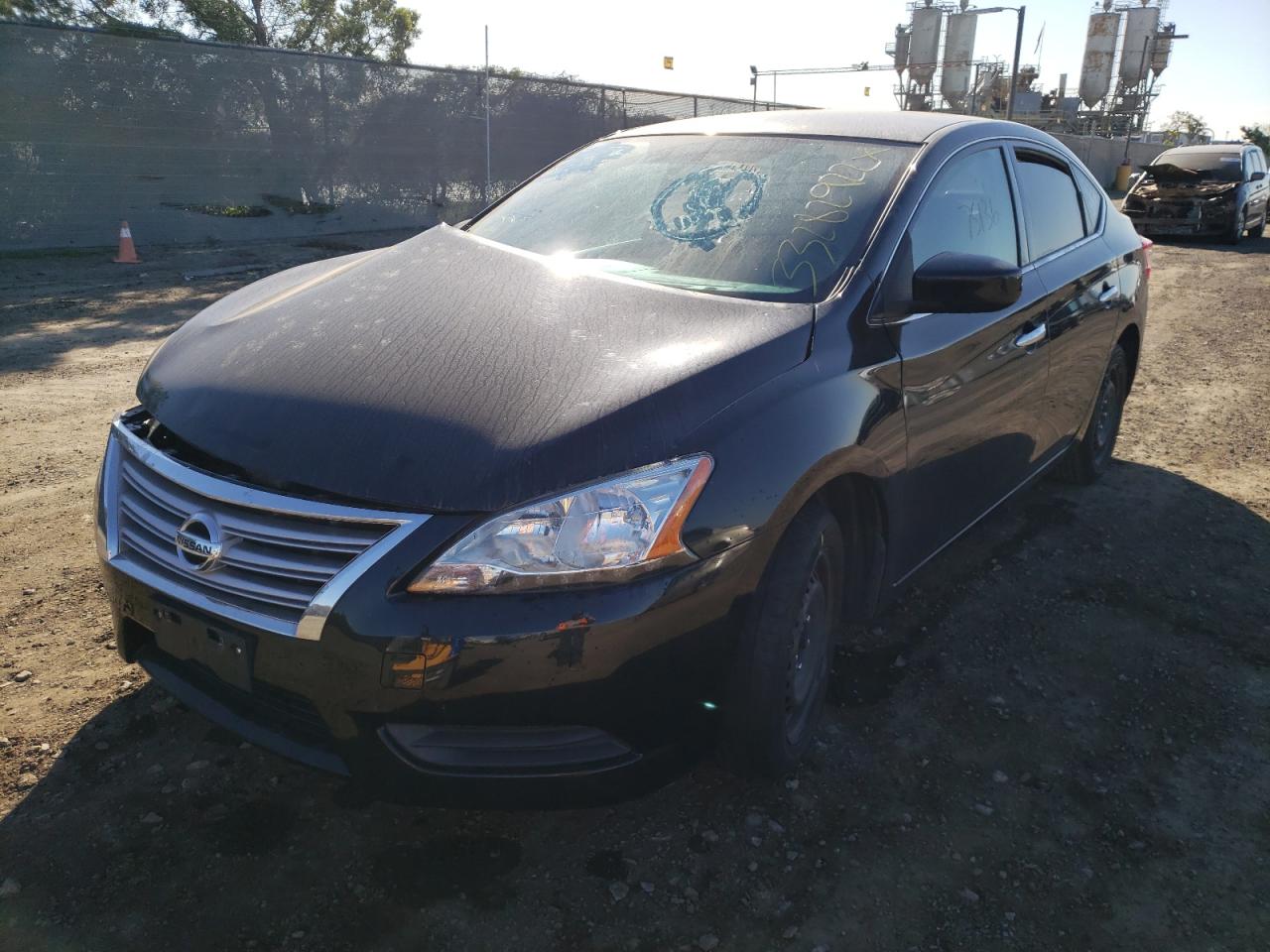 Photo 2 from auction – 2015 NISSAN SENTRA S with VIN 3N1AB7AP9FL684130