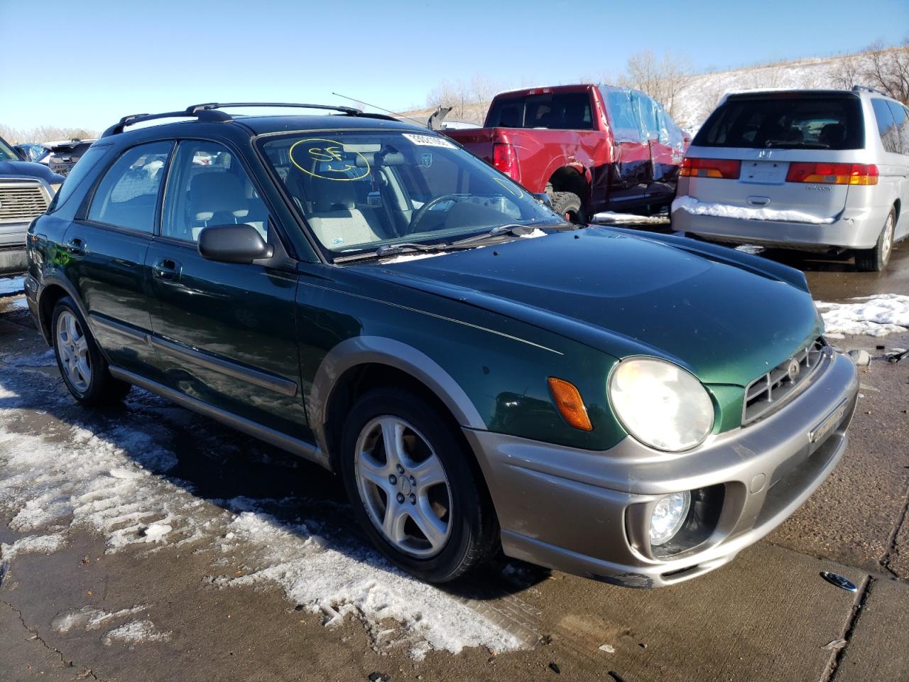 SUBARU IMPREZA OU 2002 with VIN JF1GG68592H824456 - Photo from auction