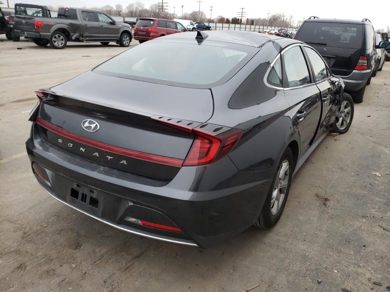 Photo 4 from auction – 2021 HYUNDAI SONATA SE with VIN 5NPEG4JAXMH079797