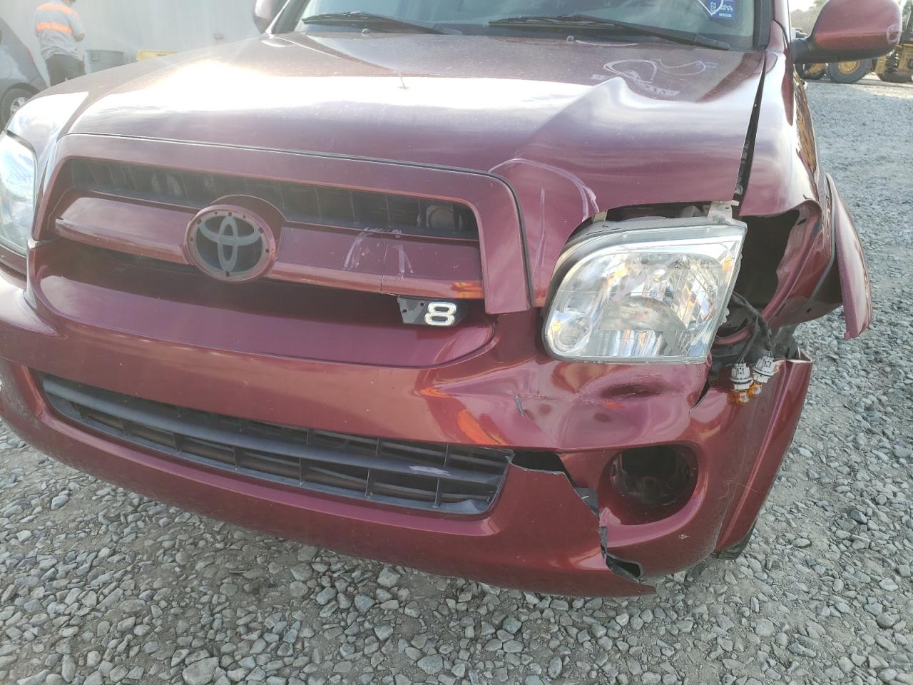 Photo 9 from auction – 2007 TOYOTA SEQUOIA SR with VIN 5TDZT34AX7S299006