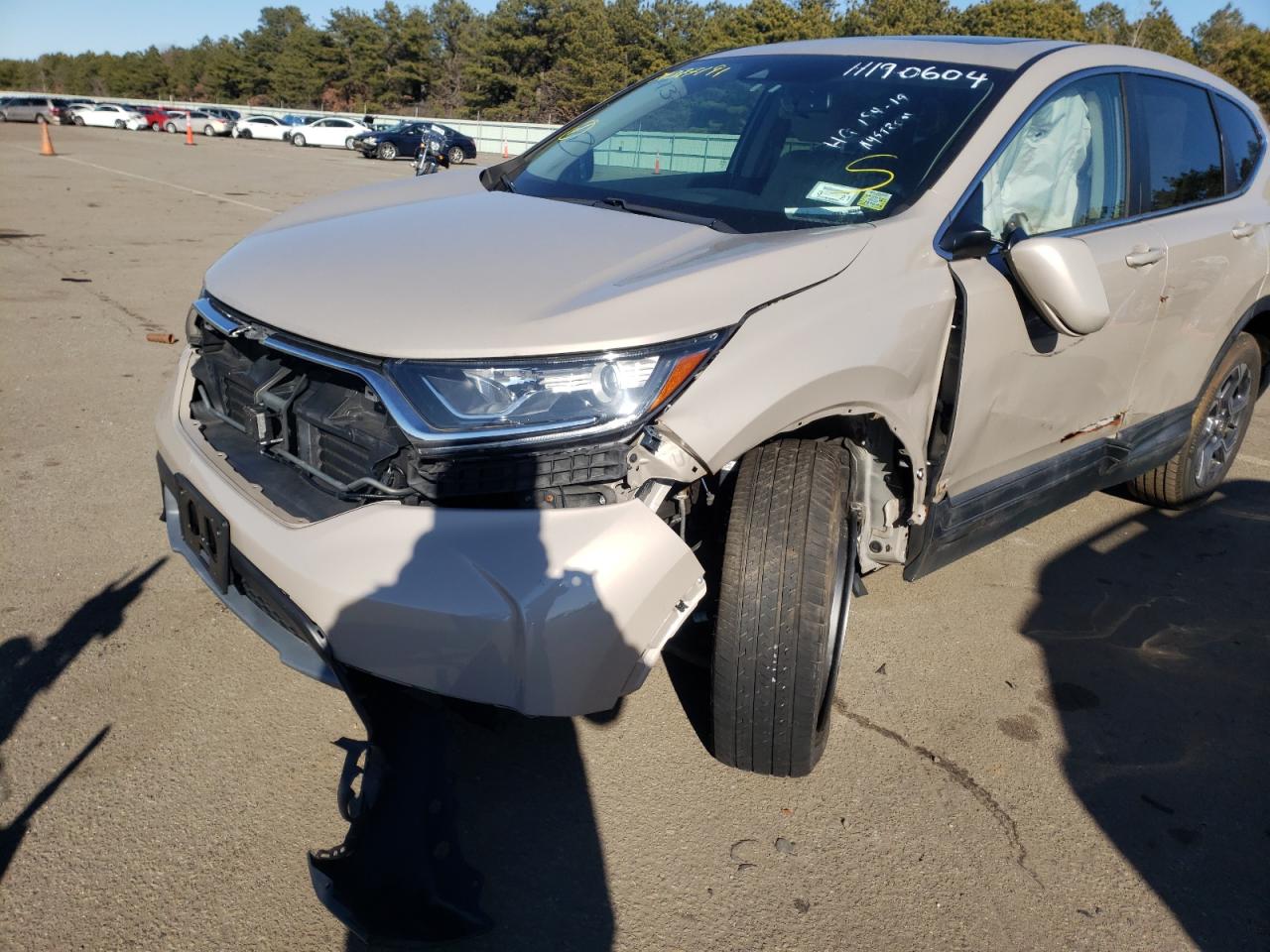 Photo 9 from auction – 2017 HONDA CR-V EXL with VIN 5J6RW2H80HL009183