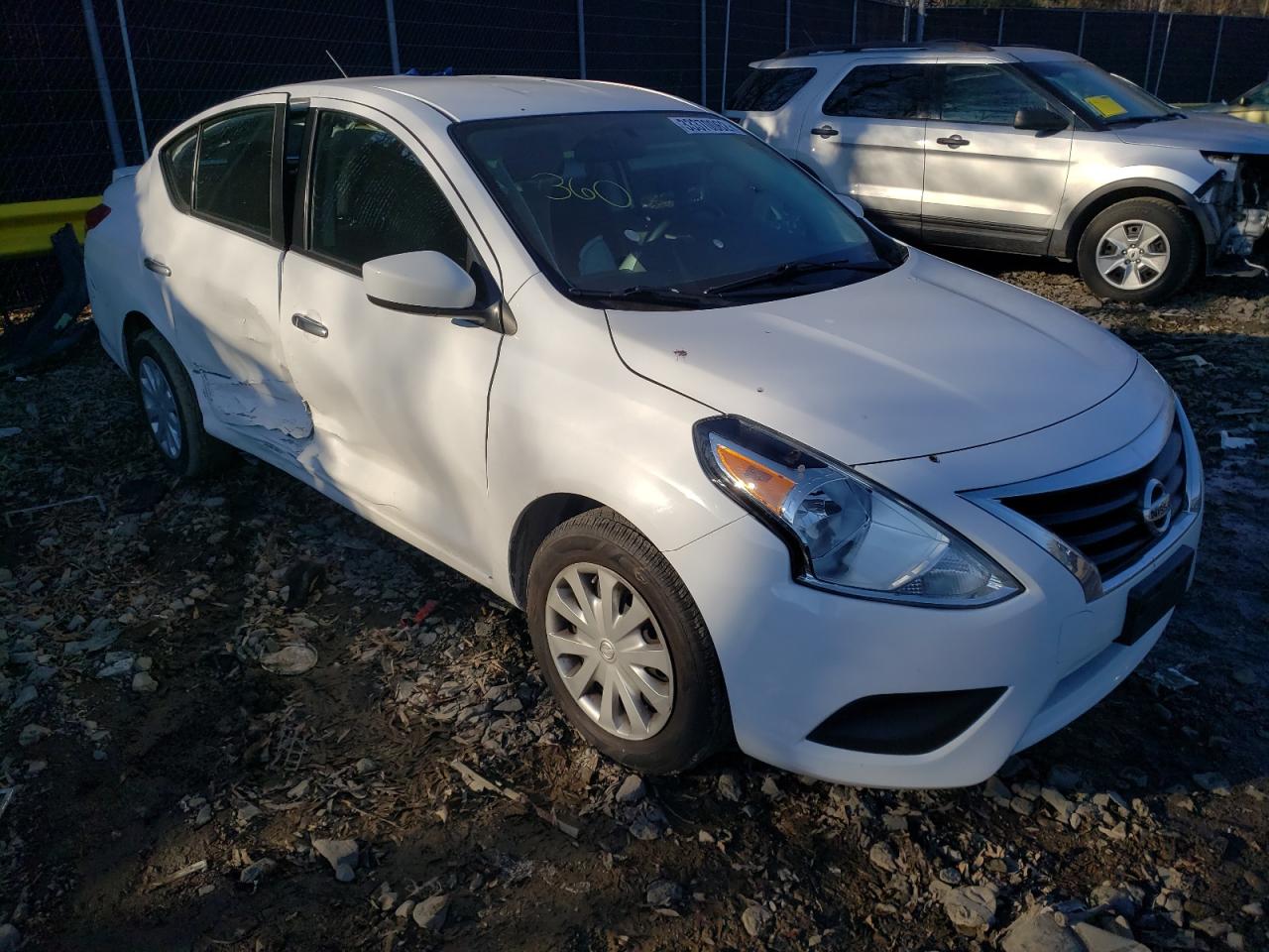 NISSAN VERSA S 2019 with VIN 3N1CN7AP9KL869918 - Photo from auction