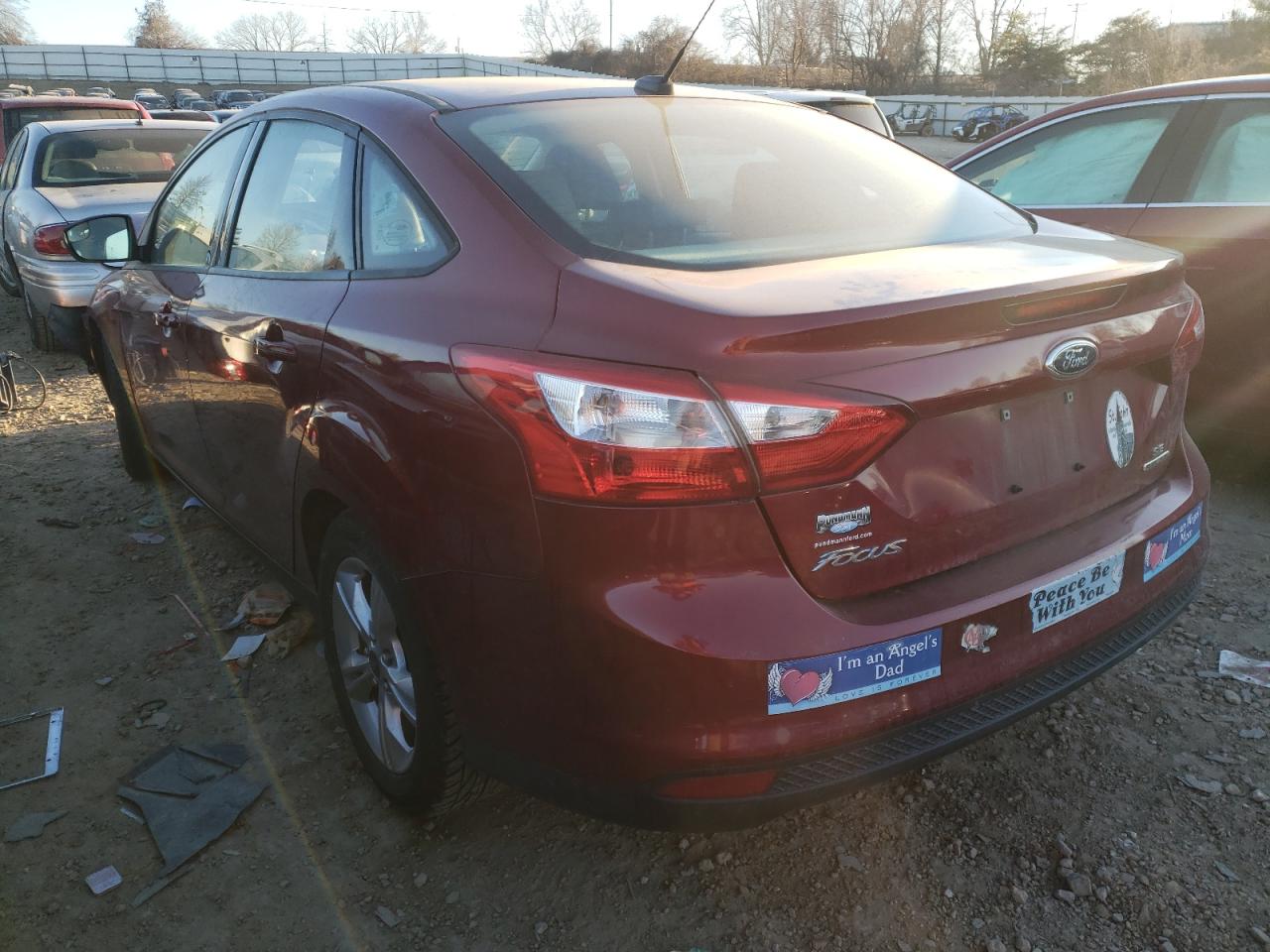 Photo 3 from auction – 2014 FORD FOCUS SE with VIN 1FADP3F21EL381523