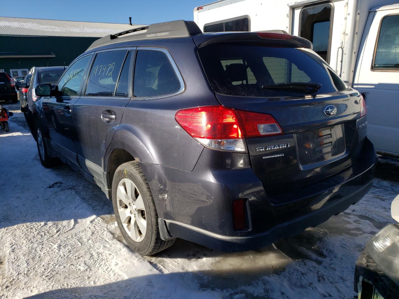 Photo 3 from auction – 2010 SUBARU OUTBACK 2. with VIN 4S4BRBGCXA3310419